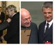 În stânga, Traian Băsescu decorându-l pe Mircea Lucescu în 2009 / În dreapta, fostul președinte alături de fiul regretatului antrenor, Răzvan