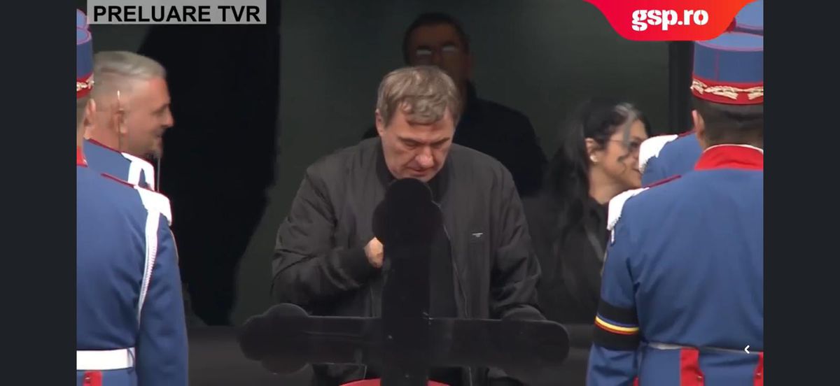 Hagi, la a doua zi de priveghi de la Arena Națională