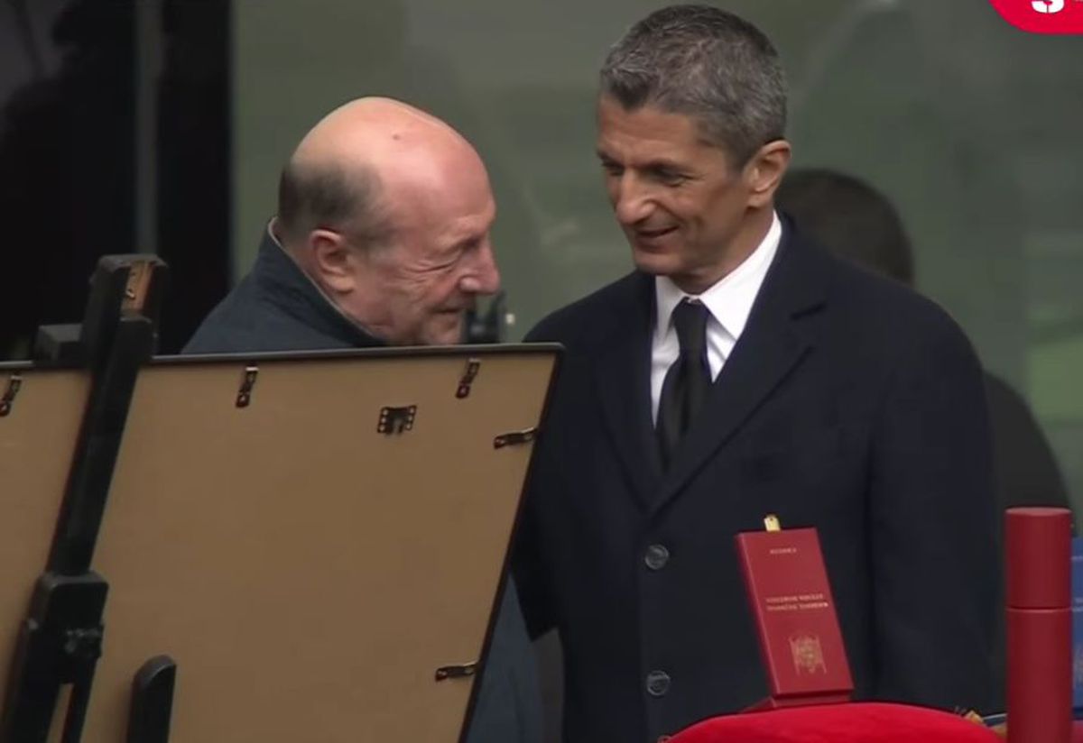 Traian Băsescu, la priveghiul lui Mircea Lucescu