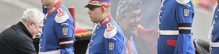 Marius Șumudică la priveghiul lui Mircea Lucescu - 9 aprilie 2026/  foto Cristi Preda (GSP)