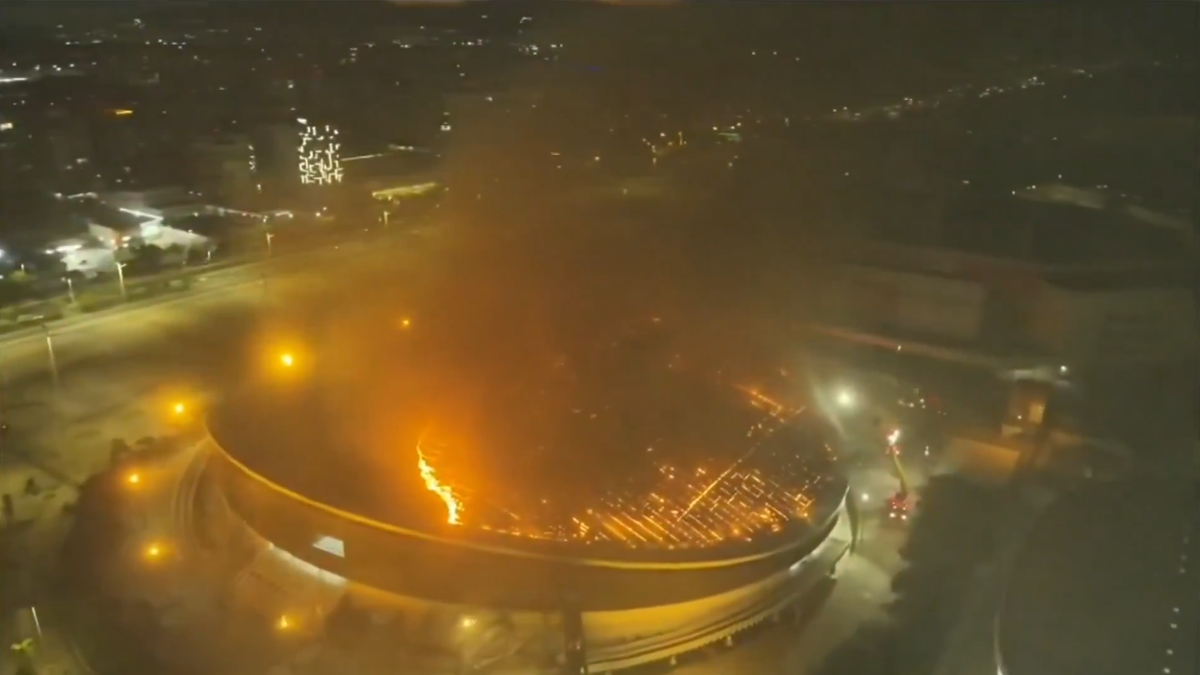 Incendiu la arena olimpică din Rio de Janeiro
