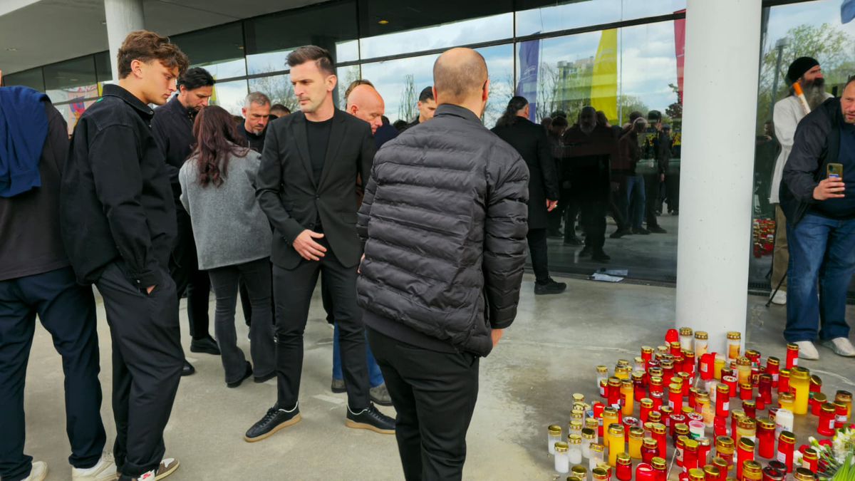 Șucu, în lacrimi la catafalcul lui Lucescu