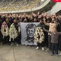 Imagini copleșitoare! Fanii lui Dinamo i-au scandat numele lui Mircea Lucescu, Răzvan a izbucnit în lacrimi
