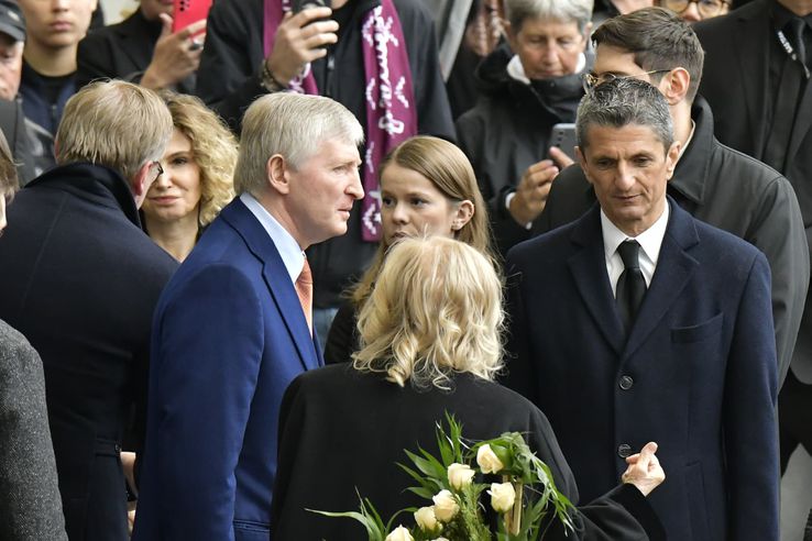 Rinat Ahmetov a venit la priveghiul lui Mircea Lucescu / Foto: Cristi Preda GSP