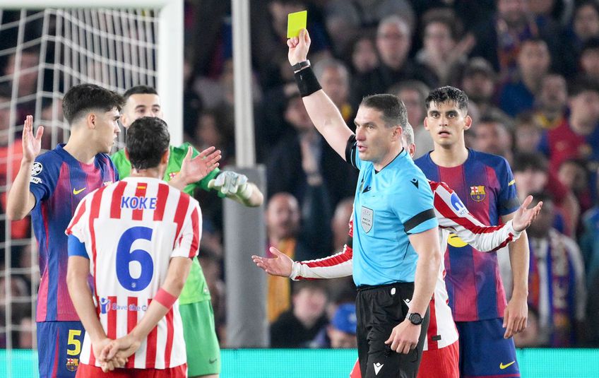 Istvan Kovacs, salvat de VAR în Barcelona - Atletico Madrid // FOTO: Guliver/gettyimages