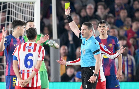 Expertul în arbitraj a dat verdictul, după ce Istvan Kovacs a fost protagonist în Barcelona - Atletico Madrid