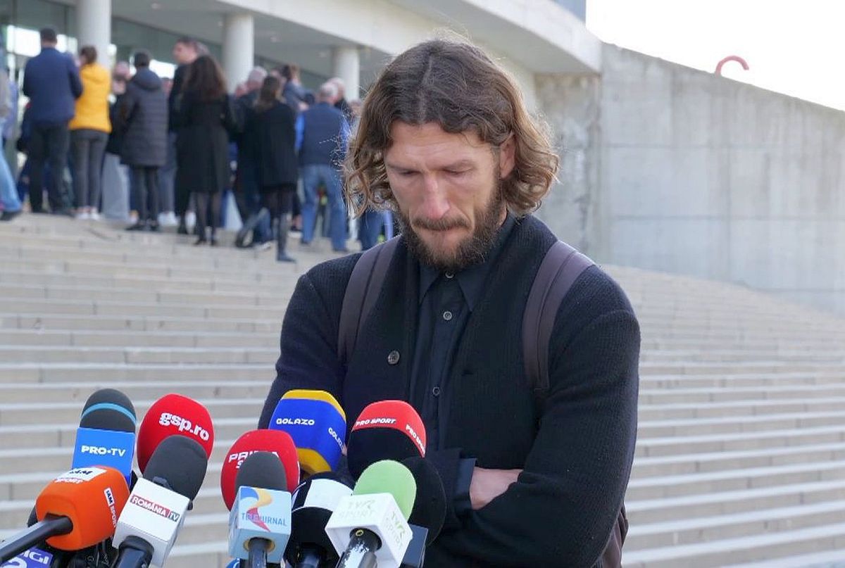 Năpădit de lacrimi, Dmytro Chygrynskiy, fundașul de fier al lui Mircea Lucescu, a vorbit la priveghi: „Abia acum vom înțelege cât de mare a fost”