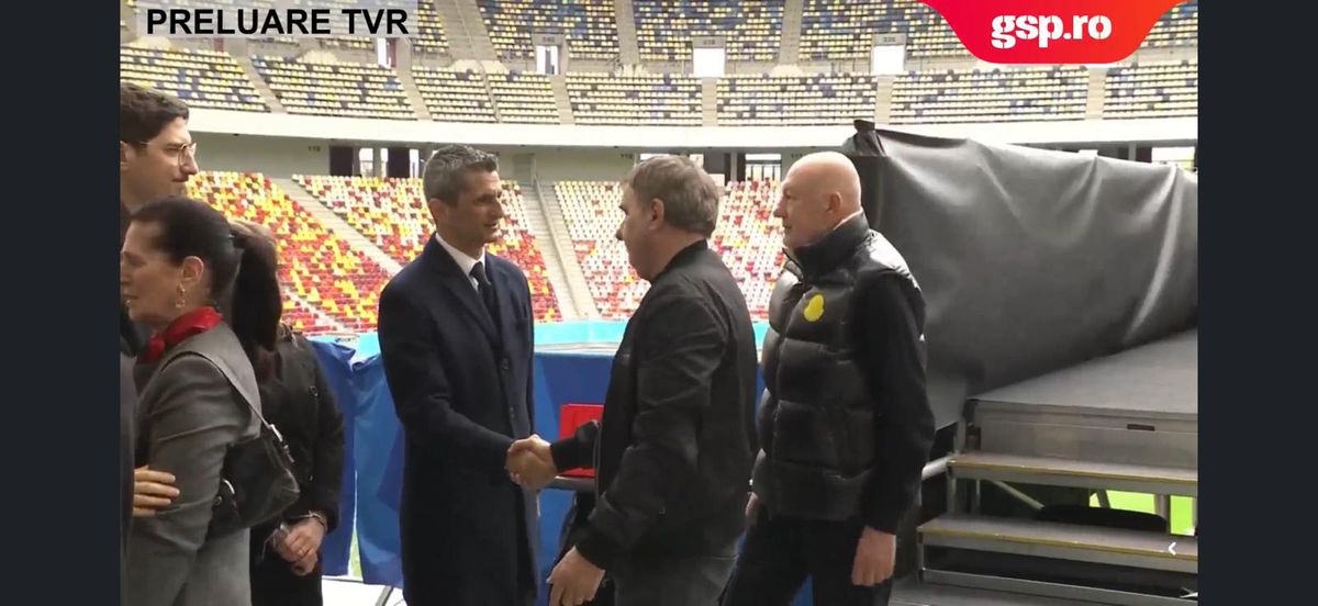 Gică Hagi a venit din nou la priveghiul lui Mircea Lucescu! „Regele”, în lacrimi lângă sicriu