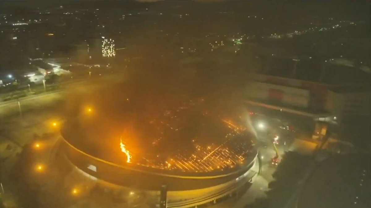 Incendiu la arena olimpică din Rio de Janeiro