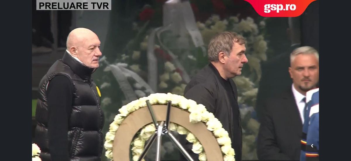 Hagi, la a doua zi de priveghi de la Arena Națională