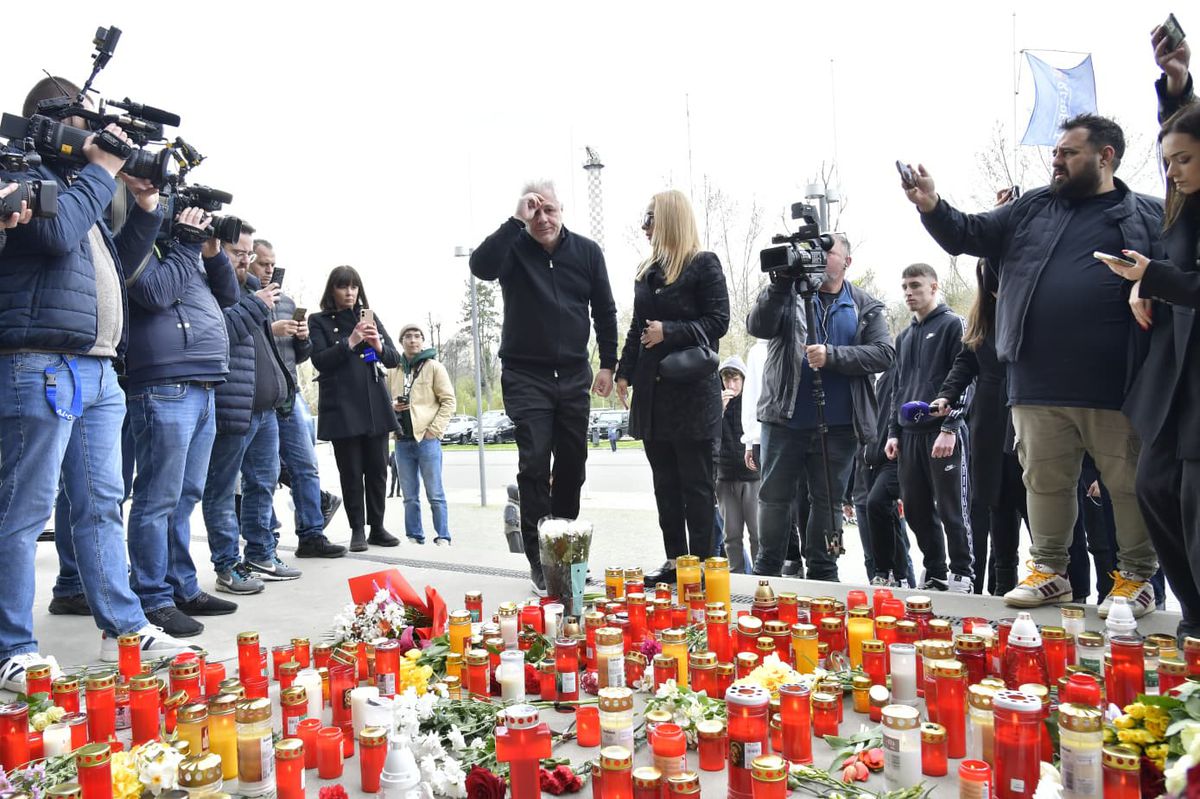 Sicriul lui Mircea Lucescu, ultima zi la Arena Națională » Rinat Ahmetov și Darijo Srna și-au făcut apariția