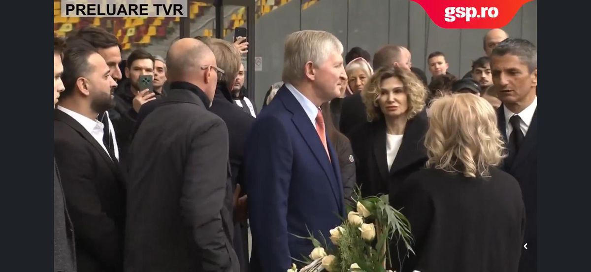 Imagini răvășitoare cu Rinat Ahmetov, pe Arena Națională! L-a îmbrățișat pe Răzvan Lucescu și a venit alături de căpitanul lui „Il Luce” din perioada Șahtior