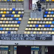 Galeria lui Dinamo, mesaj pentru Mircea Lucescu // FOTO: Cristi Preda (GSP.ro)