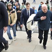 Traian Băsescu i-a adus un omagiu lui „Il Luce”/ foto Cristi Preda (GSP)