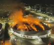 Incendiu la arena olimpică din Rio de Janeiro // capturi foto: X