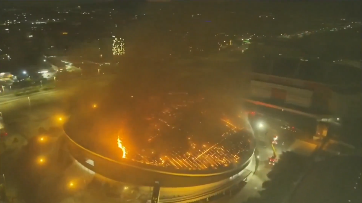 Incendiu la arena olimpică din Rio de Janeiro