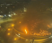 Incendiu la arena olimpică din Rio de Janeiro // capturi foto: X