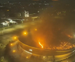 Incendiu la arena olimpică din Rio de Janeiro // capturi foto: X