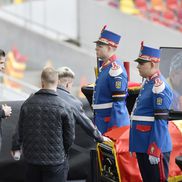 Jucătorii Rapidului la priveghiul lui Mircea Lucescu - 9 aprilie 2026/ foto Cristi Preda (GSP)