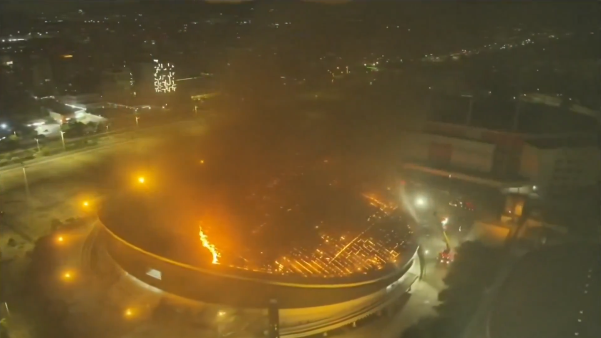Incendiu la arena olimpică din Rio de Janeiro