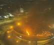 Incendiu la arena olimpică din Rio de Janeiro // capturi foto: X