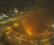 Incendiu la arena olimpică din Rio de Janeiro // capturi foto: X