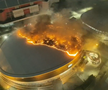 Incendiu la arena olimpică din Rio de Janeiro // capturi foto: X