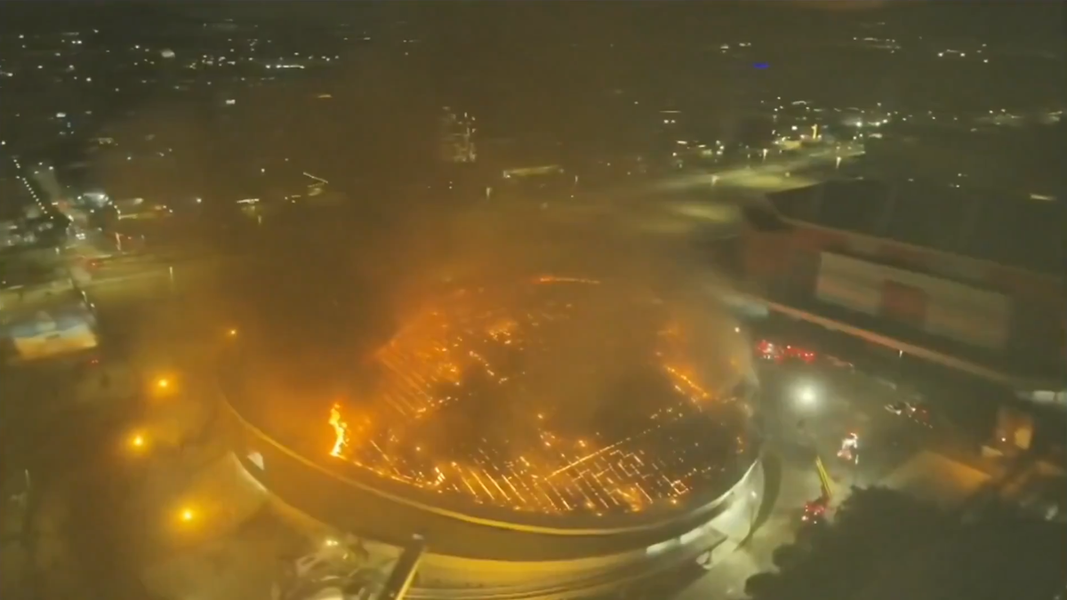 Incendiu la arena olimpică din Rio de Janeiro