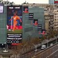Mircea Lucescu, omagiat în centrul Bucureștiului