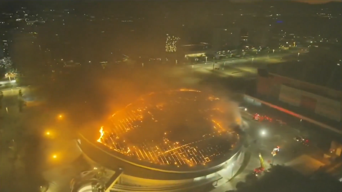 Incendiu la arena olimpică din Rio de Janeiro