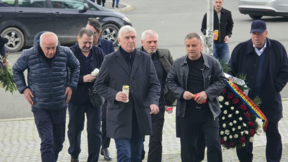 Sicriul lui Mircea Lucescu, ultima zi la Arena Națională » Rinat Ahmetov și Darijo Srna și-au făcut apariția