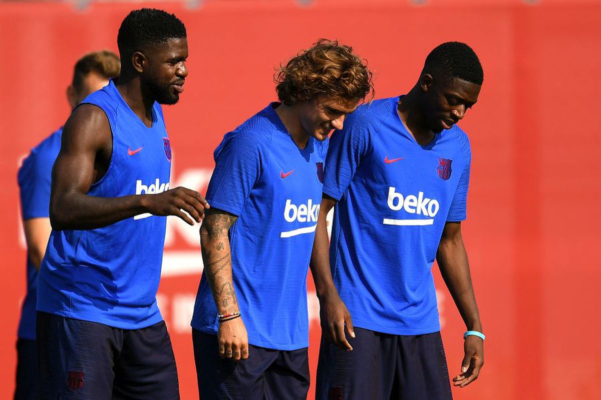 Barcelona, urmărită de ghinion! Samuel Umtiti s-a accidentat la al doilea antrenament al echipei
