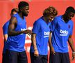 Samuel Umtiti (stânga) s-a accidentat la antrenamentul Barcelonei // sursă foto: Guliver/gettyimages