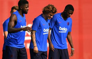 Barcelona, urmărită de ghinion! Samuel Umtiti s-a accidentat la al doilea antrenament al echipei