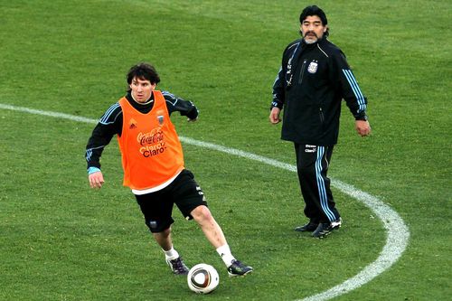 Fabio Cannavaro i-a comparat pe marii fotbaliști argentinieni Lionel Messi și Diego Maradona // sursă foto: Guliver/gettyimages