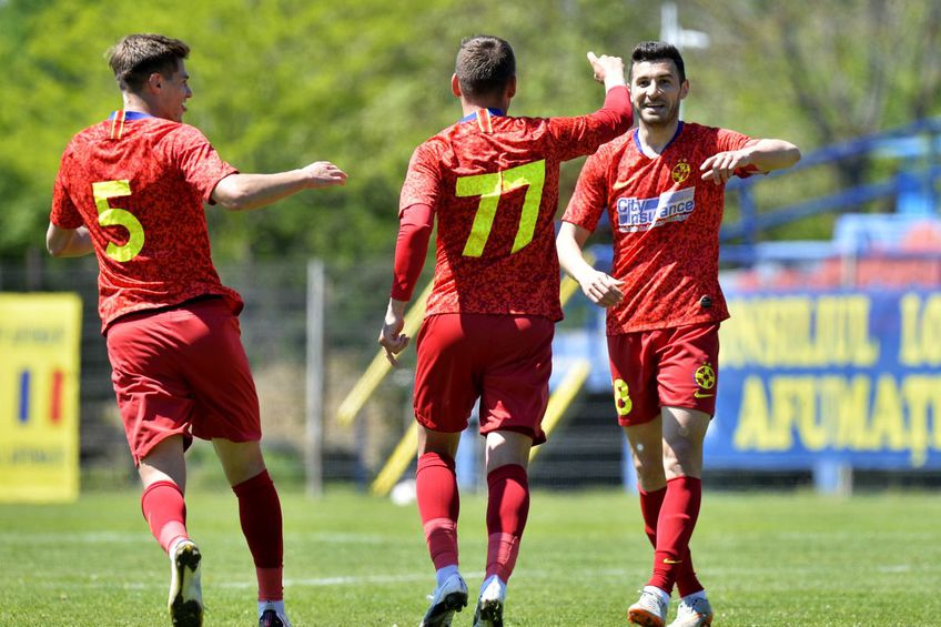 FCSB 2 trebuie să treacă de CS Afumați pentru a juca meciul decisiv cu CSA Steaua. FOTO: Cristi Preda (GSP)