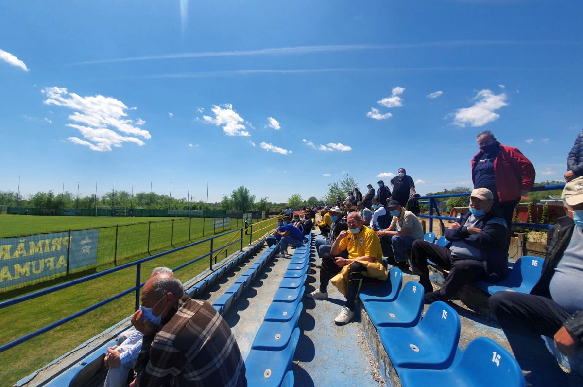 Relaxarea a început la Afumați! Câți oameni au fost prezenți la meciul cu FCSB 2 + de ce au intervenit jandarmii
