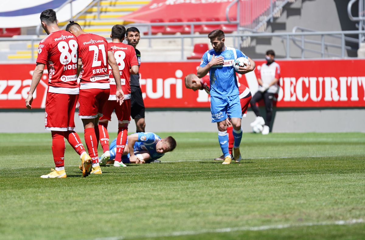 UTA - POLI IAȘI 1-2 » Victorie surprinzătoare în play-out! Cum arată acum clasamentul