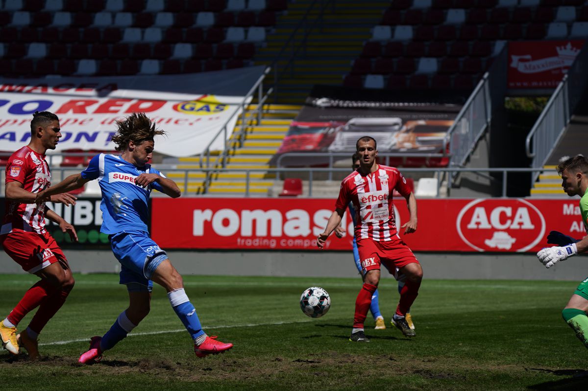 UTA - POLI IAȘI 1-2 » Victorie surprinzătoare în play-out! Cum arată acum clasamentul