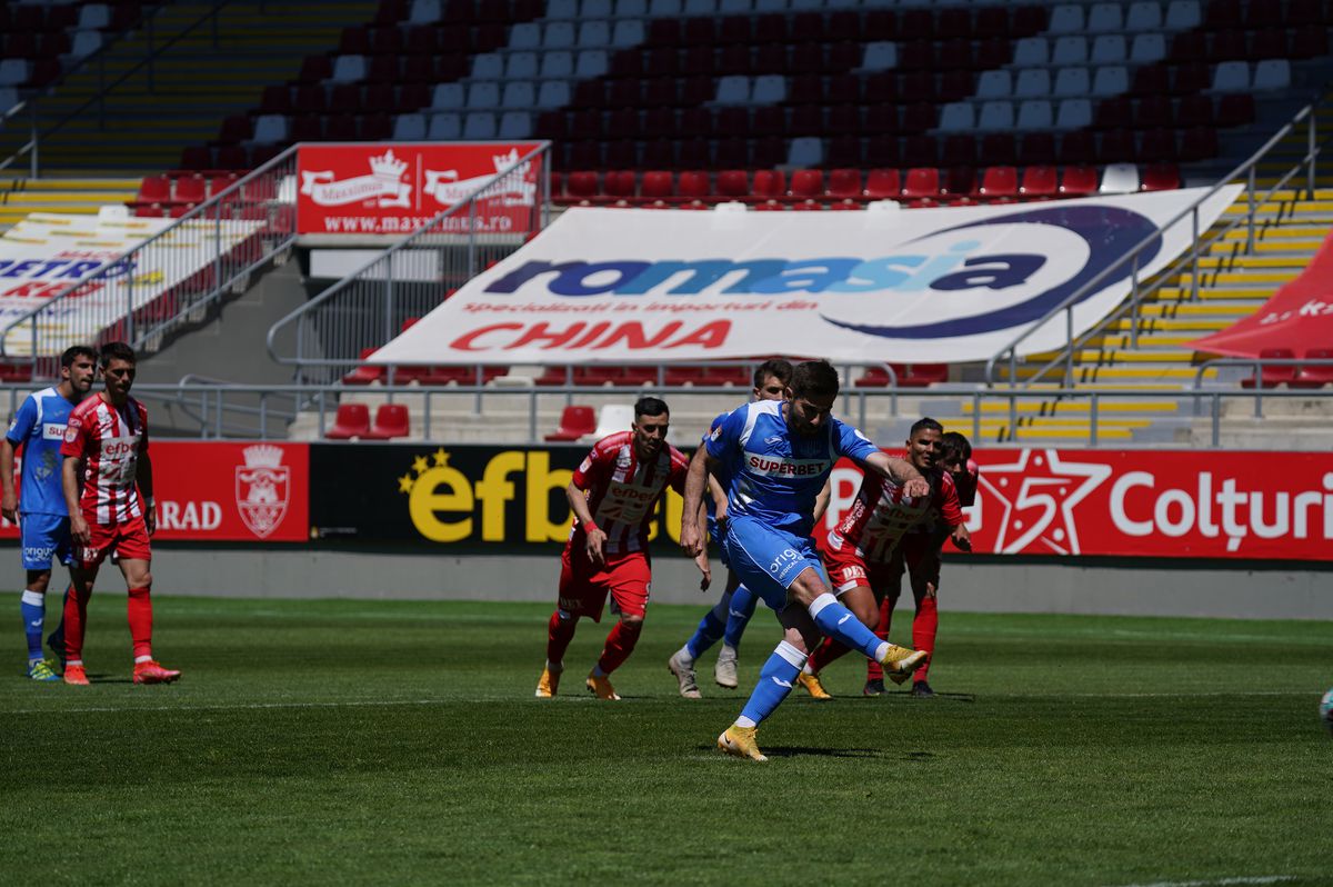 UTA - POLI IAȘI 1-2 » Victorie surprinzătoare în play-out! Cum arată acum clasamentul