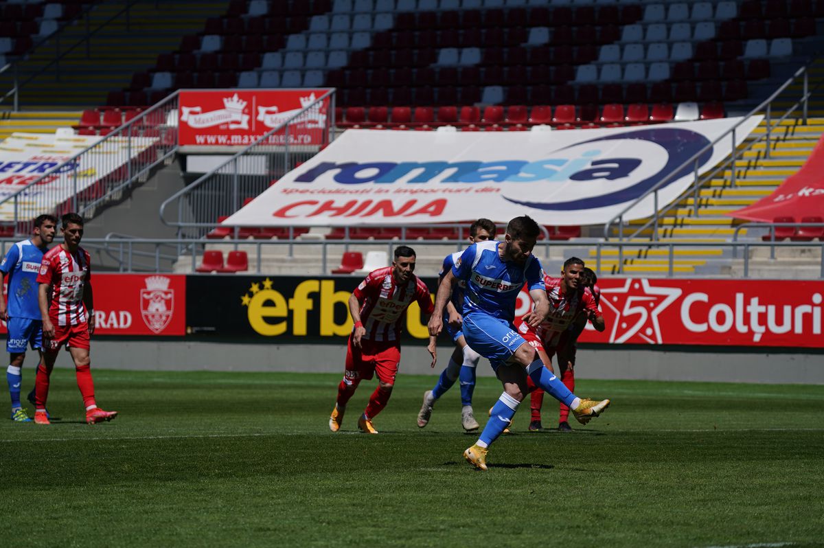 UTA - POLI IAȘI 1-2 » Victorie surprinzătoare în play-out! Cum arată acum clasamentul