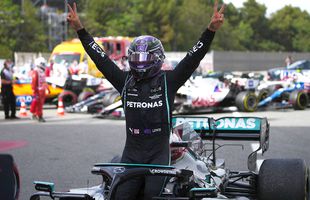 Lewis Hamilton, victorie spectaculoasă în MP al Spaniei! Strategie de manual pentru pilotul de la Mercedes