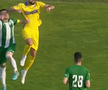 L-a umplut de sânge » Moment violent în Petrolul - Chiajna! „Roșu” direct arătat de arbitru