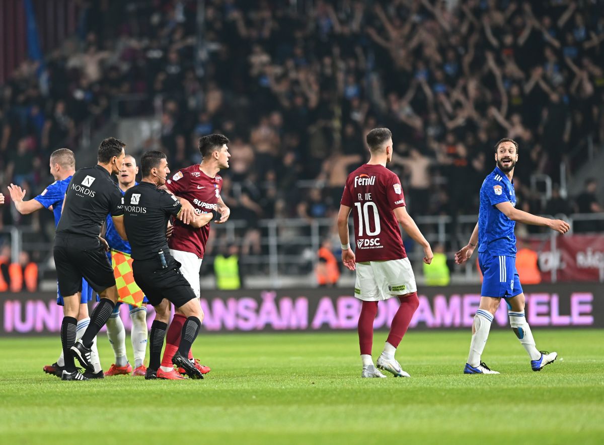 Rapid pierde dramatic meciul cu FCU Craiova, în ultimul minut! Primul eșec pentru Mutu în Giulești