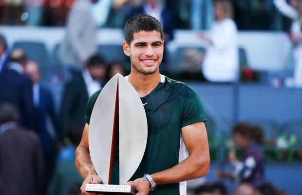 Alcaraz rămâne modest după triumful la Madrid: „Nu mă consider cel mai bun din lume”
