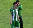 L-a umplut de sânge » Moment violent în Petrolul - Chiajna! „Roșu” direct arătat de arbitru