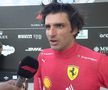 Carlos Sainz, după podiumul din Miami 2022