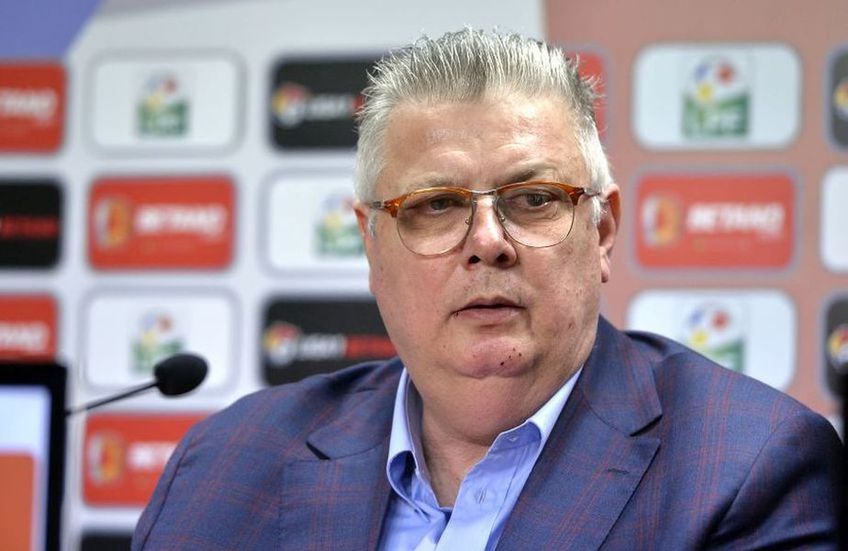 Gino Iorgulescu, 65 de ani, n-are rival la șefia LPF, iar pe 24 mai își va începe al 3-lea mandat de președinte al Ligii Profesionioste de Fotbal.