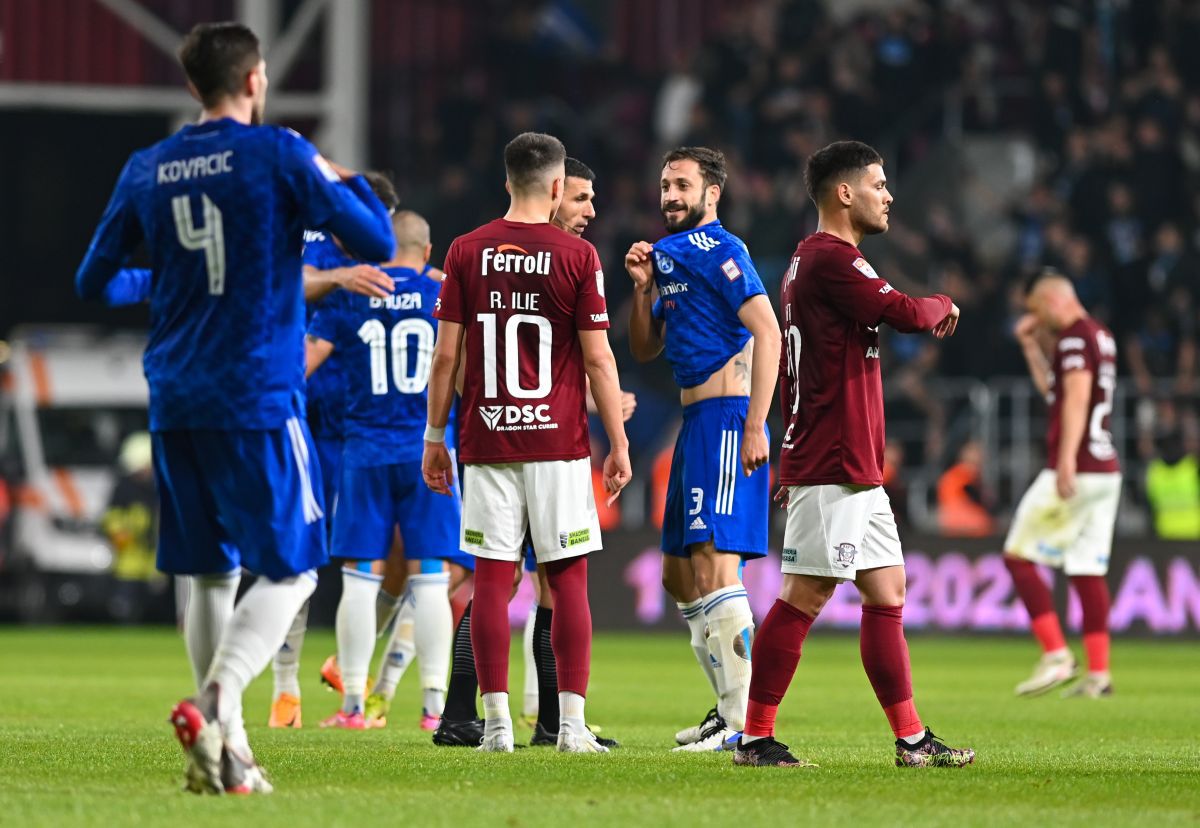 Rapid pierde dramatic meciul cu FCU Craiova, în ultimul minut! Primul eșec pentru Mutu în Giulești