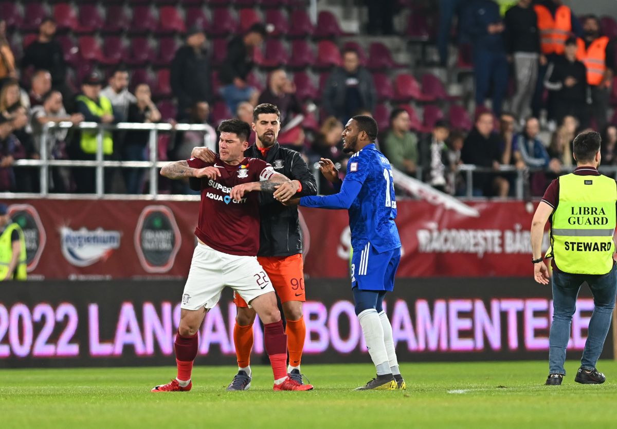 Cristian Săpunaru, criză de nervi după Rapid - FCU Craiova: și-a lovit un adversar! Scandalul a continuat la vestiare